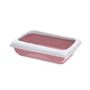 Imac Duo Pembe Beyaz 59x40x28 cm Kedi Tuvaleti