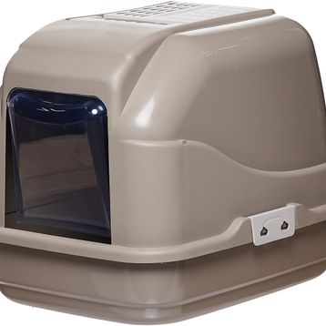 Imac Easy Cat Gri 50x40x40 cm Kapalı Kedi Tuvaleti
