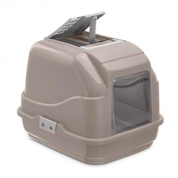 Imac Easy Cat Gri 50x40x40 cm Kapalı Kedi Tuvaleti