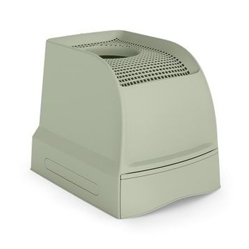 Imac Frida New Üstten Girişli Kapalı 56x40x43.5 cm Yeşil Kedi Tuvaleti