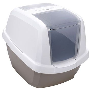 Imac Maddy Üstü Açılabilen Gri 62x49.5x47.5 cm Kapalı Kedi Tuvaleti