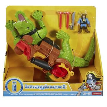 Imaginext DHH63 Yürüyen Timsah ve Korsan Hook