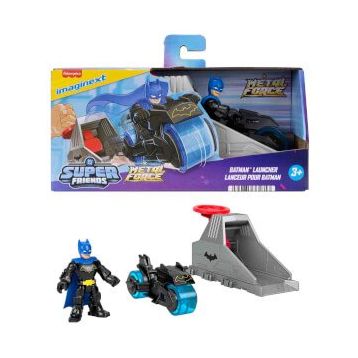 Imaginext JJY34 - Superman Launcher JKJ49 DC Super Friends Aksiyon Figürü Fırlatma Seti