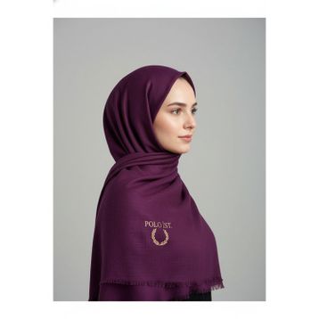 İmaj Butik Açık Bordo Poloist Orjinal Pamuk Şal