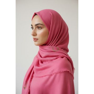 İmaj Butik Açık Bordo Poloist Orjinal Pamuk Şal