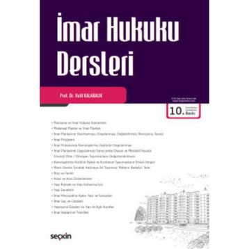İmar Hukuku Dersleri - Halil Kalabalık