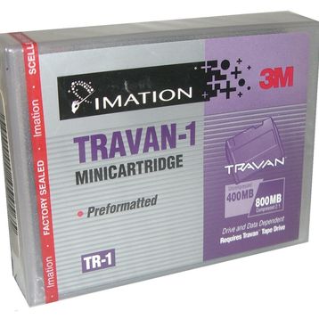 Imation 45474 Travan-1 TR-1 400/800 MB 228 m Data Kartuşu