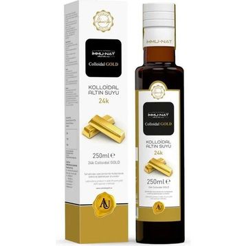 İmmu-nat Colloidal 20 PPM 250 ml Altın Suyu