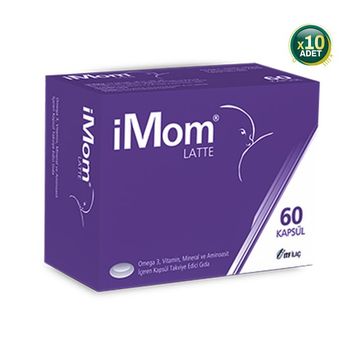 iMom Latte Omega 3 10x60 Kapsül