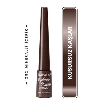 İmpala Eyebrow Powder No.1 Mocha Kaş Pudrası