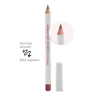 İmpala Flirt Pencil Lipliner No: 118 Dudak Kalemi