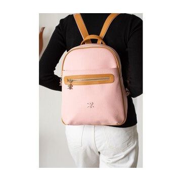 ImPolo Maya Pudra Taba 35x28 cm Kadın Sırt Çantası