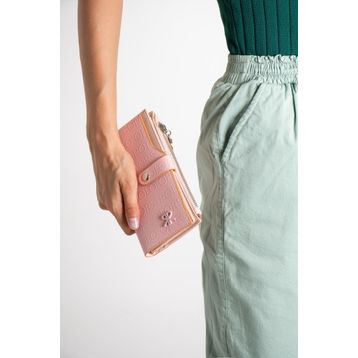 ImPolo Solin Pudra 10x18.5 cm Kadın El ve Cep Cüzdanı