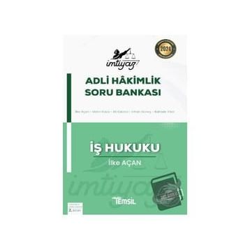 İmtiyaz İş Hukuku Adli Hakimlik Soru Bankası