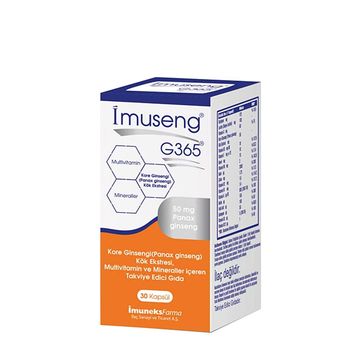 Imuneksfarma İmuseng G365 Multivitamin 30 Kapsül