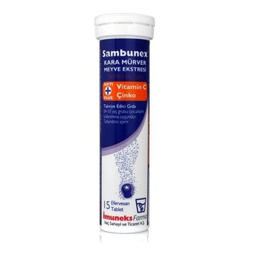 İmuneksfarma Sambunex Sambucus 15 Efervesan Tablet