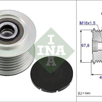İna 535005210 Transporter Alternatör Kasnağı