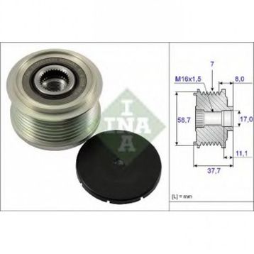 İna 535012810 Transit Alternatör Gergi Kasnağı