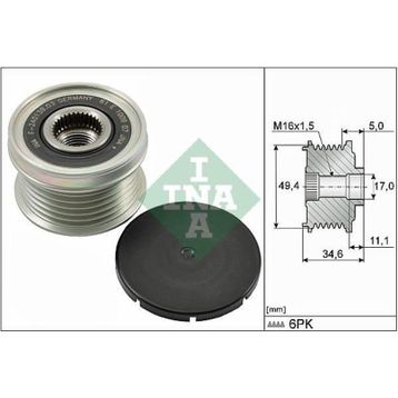 İna 535015510 Golf Alternatör Kasnağı