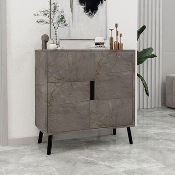 Inarch Dizayn Darien Ç001 Siyah Çok Amaçlı Dolap