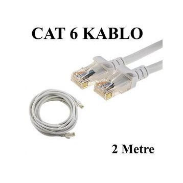Inca CAT6-02TG 2 m Gri Görüntü Kablo