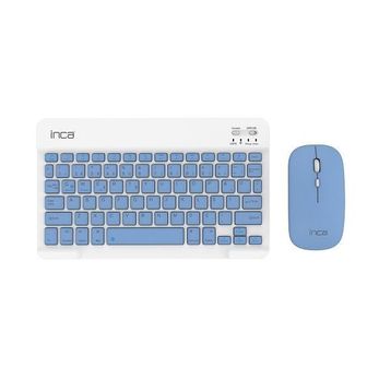 Inca IBK-562M Mavi Kablosuz Klavye Mouse Seti