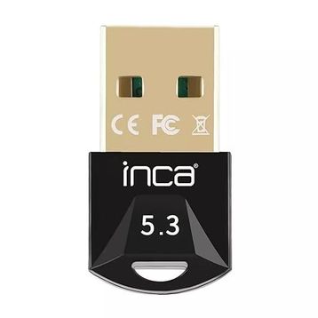 Inca IBT-503 Mini USB Dongle 5.3 Siyah Bluetooth Adaptör