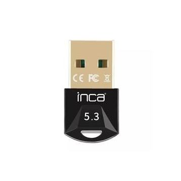 Inca IBT-503 Mini USB Dongle 5.3 Siyah Bluetooth Adaptör