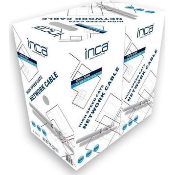 Inca ICAT6-305M 305 mt 0.57 mm AWG CAT6 Gri Kablo