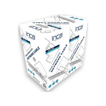 Inca ICAT6-305M 305 mt 0.57 mm AWG CAT6 Gri Kablo