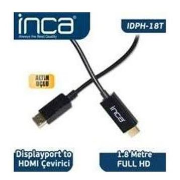 Inca IDPH-01 Displayport-Hdmı 1.8 mt Blister Kablo