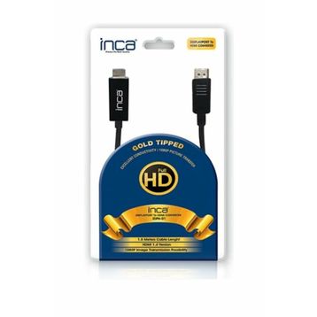 Inca IDPH-01 Displayport-Hdmı 1.8 mt Blister Kablo