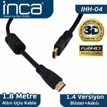 Inca IHH-04 1.8 Mt HDMI Kablo