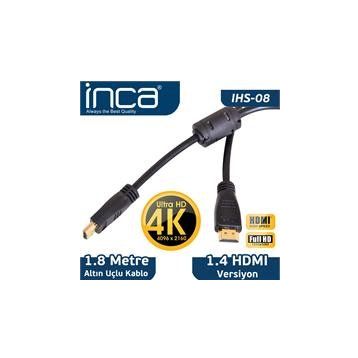 Inca IHS-08 1.8 mt HDMI Kablo