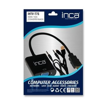 Inca IHTV-7TS Ses Kablosu Dahil HDMI VGA Çevirici