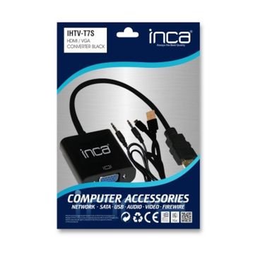 Inca IHTV-7TS Ses Kablosu Dahil HDMI VGA Çevirici