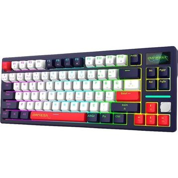 Inca IKG-460IX PRO RGB TKL White Switch Kablolu/Kablosuz Mekanik Gaming Klavye