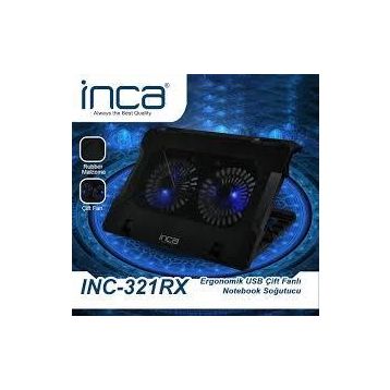 Inca INC-321RX Siyah Notebook Soğutucusu