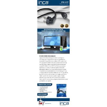 Inca IPW-33TP Güç Kablosu