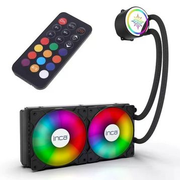 Inca ISS-02XN ARGB 240 mm AM5/1700P Siyah İşlemci Sıvı Soğutucu