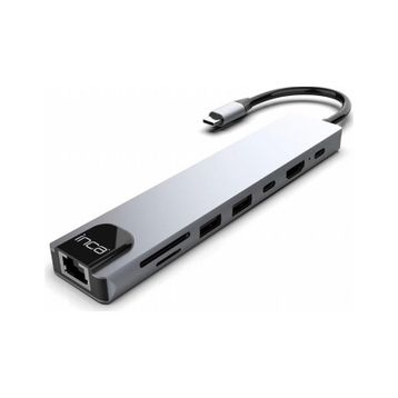 Inca ITPC-7 Type-C Hub X8 Combo Çoklayıcı