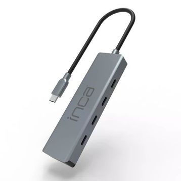 Inca ITPT-4T Type-C Hub X4 Type-C Port 3.1 10 GBPS Alüminyum Kasa Çoklayıcı