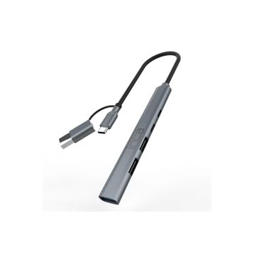 Inca IUTP-06T USB 3.0 Type-C 3.1 Hub 1 X USB 3.0 +2 X USB+Type-C+PD100W 2.0 Alüminyum Kasa Çoklayıcı
