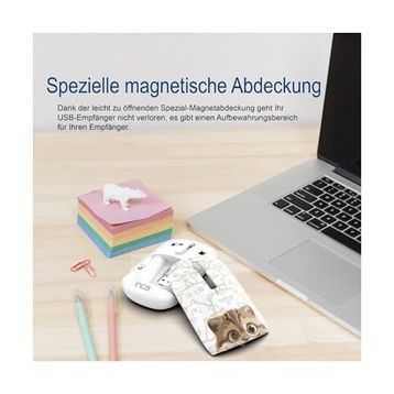 Inca IWM-242 Optik Şarjlı Sessiz Kablosuz Mouse