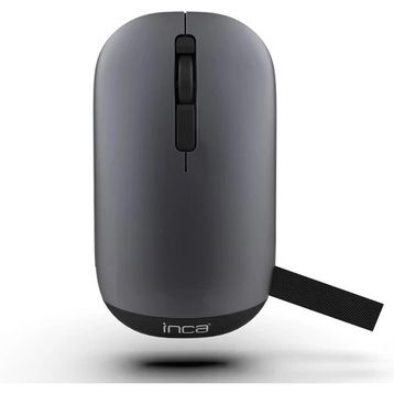 Inca IWM-242G Gri Optik Şarjlı Sessiz Kablosuz Mouse