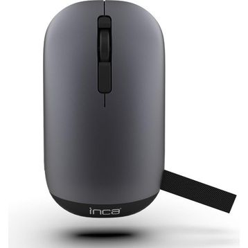 Inca IWM-242G Gri Optik Şarjlı Sessiz Kablosuz Mouse
