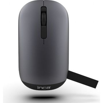 Inca IWM-242G Gri Optik Şarjlı Sessiz Kablosuz Mouse