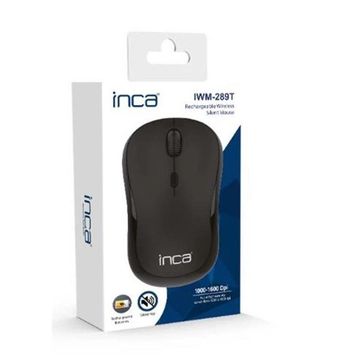 Inca IWM-289T Siyah Ergonomic Design Şarjlı Kablosuz Mouse