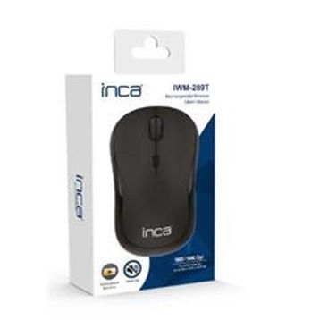 Inca IWM-289T Siyah Ergonomic Design Şarjlı Kablosuz Mouse