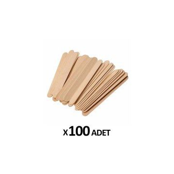 İnci Ağda 100 Adet Ahşap Spatula